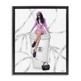 thumbnail image 1 of Stupell Industries Contemporary Black Floating Frame Canvas Art, 17 x 21, by Ziwei Li, 1 of 8