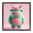 thumbnail image 1 of Stupell Industries Contemporary Black Floating Frame Canvas Art, 18 x 18, by RB, 1 of 8