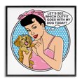 thumbnail image 1 of Stupell Industries Contemporary Black Framed Giclee Art, 17 x 17, by Dog Is Good, 1 of 8