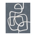 thumbnail image 1 of Stupell Industries Contemporary Blue Freeflow Line Canvas Art, 24 x 30, by Nina Blue, 1 of 8