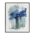 thumbnail image 1 of Stupell Industries Contemporary Blue Scribbles Black Framed Giclee Art, 24 x 30, by Grace Popp, 1 of 7