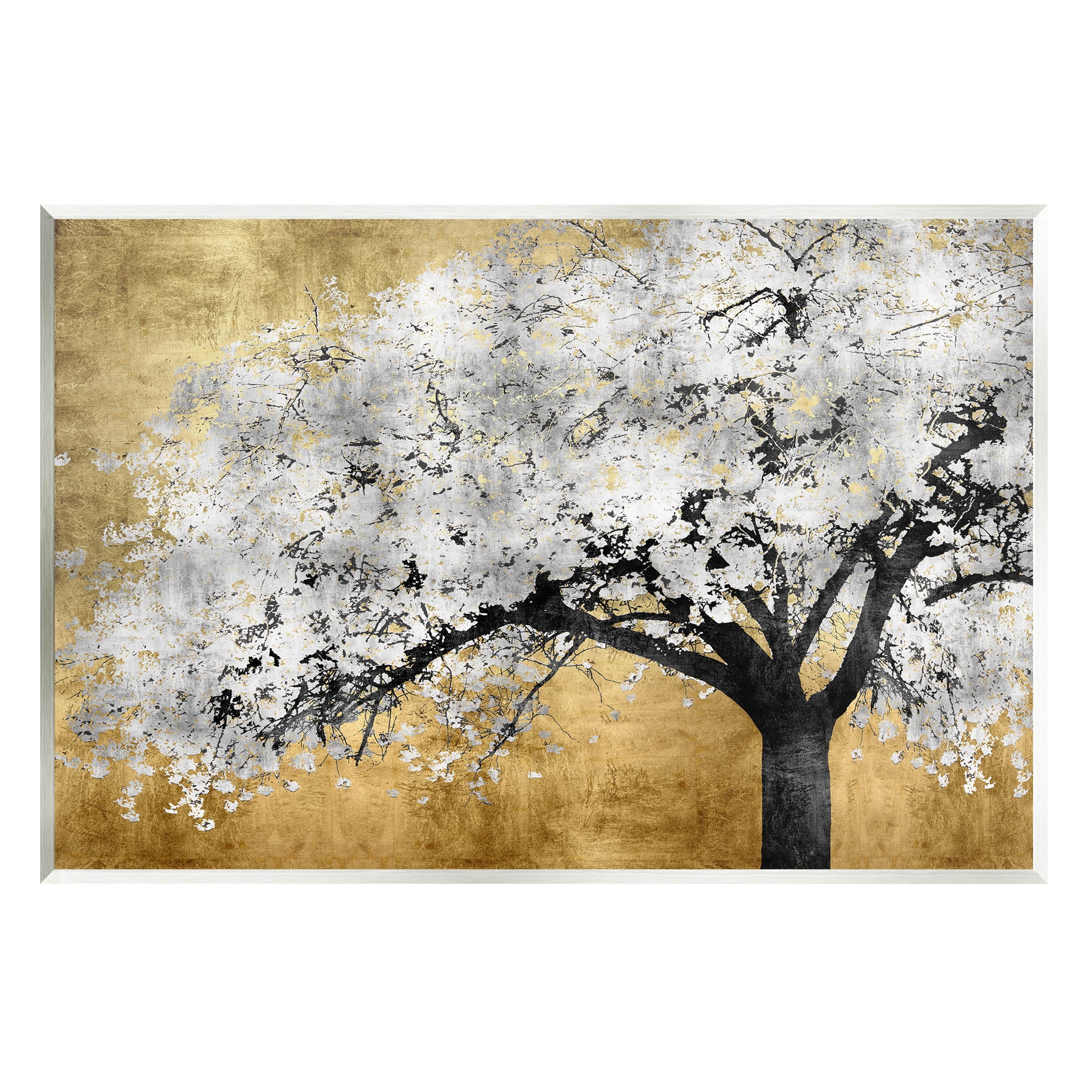 Stupell Industries Contemporary Bold Tree Trunk Graphic Art Unframed Art Print Wall Art, Design by Kate Bennett