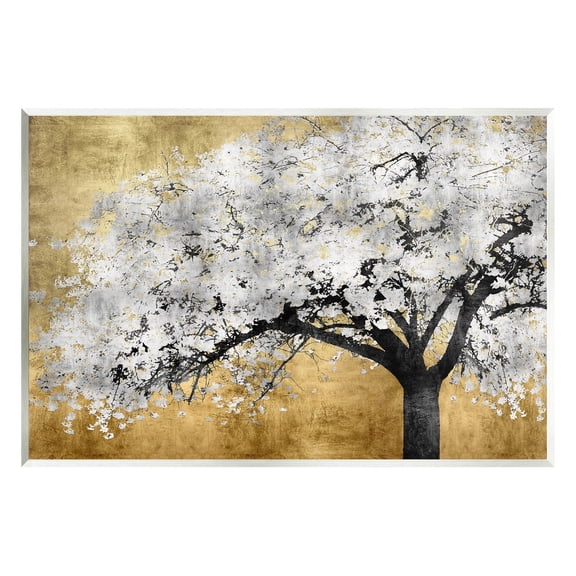 Stupell Industries Contemporary Bold Tree Trunk Graphic Art Unframed Art Print Wall Art, Design by Kate Bennett
