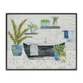 thumbnail image 1 of Stupell Industries Contemporary Botanical Bath & Rustic Plants Black Framed Giclee Art, 14 x 11, by Courtney Prahl, 1 of 8