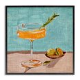 thumbnail image 1 of Stupell Industries Contemporary Bright Cocktail Glass Black Framed Giclee Art, 24 x 24, by Melissa Wang, 1 of 8