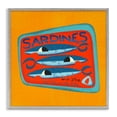thumbnail image 1 of Stupell Industries Contemporary Bright Hued Sardine Can Gray Framed Giclee Art, 12 x 12, by Carrie Cantwell, 1 of 8