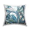 thumbnail image 1 of Stupell Industries Contemporary Butterfly Swirl Square Decorative Printed Throw Pillow, 18 x 18, 1 of 6