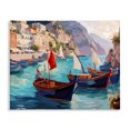 thumbnail image 1 of Stupell Industries Contemporary Capri Boat Marina View Canvas Art, 20 x 16, by Amelia Noyes, 1 of 8