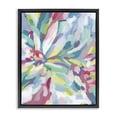 thumbnail image 1 of Stupell Industries Contemporary Centric Paint Strokes Black Floating Frame Canvas Art, 17 x 21, by June Erica Vess, 1 of 8