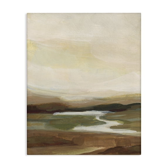 Stupell Industries Contemporary Chestnut Springs River Canvas Art, 36 x 48, by Haley Knighten