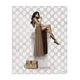 thumbnail image 1 of Stupell Industries Contemporary Chic Woman & Coffee Canvas Art, 16 x 20, by Ziwei Li, 1 of 8