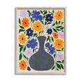 thumbnail image 1 of Stupell Industries Contemporary Daisies Flower Pot Graphic Art Gray Framed Art Print Wall Art, Design by Ziwei Li, 1 of 7