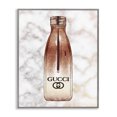 thumbnail image 1 of Stupell Industries Contemporary Designer Brand Chic Sports Fashion Bottle Marble Gray Framed Giclee Art, 11 x 14, by Ziwei Li, 1 of 7