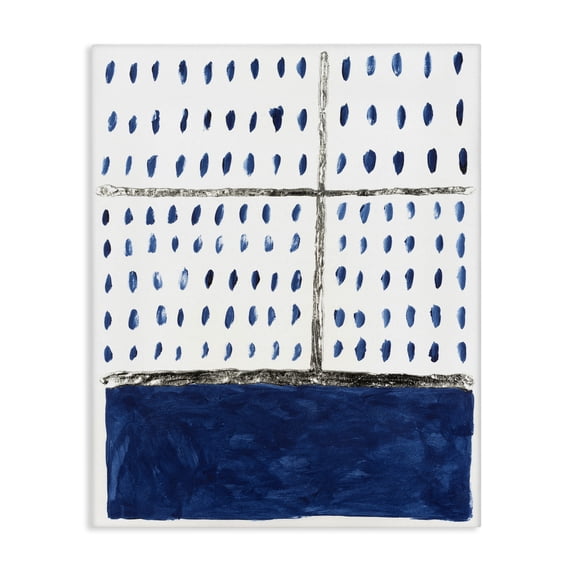 Stupell Industries Contemporary Dotted Pattern Impression Canvas Art, 16 x 20, by Michael Willett