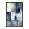 thumbnail image 1 of Stupell Industries Contemporary Dynamic Geometric Abstract Black Framed Giclee Art, 12 x 18, by Hannah Dawson, 1 of 8