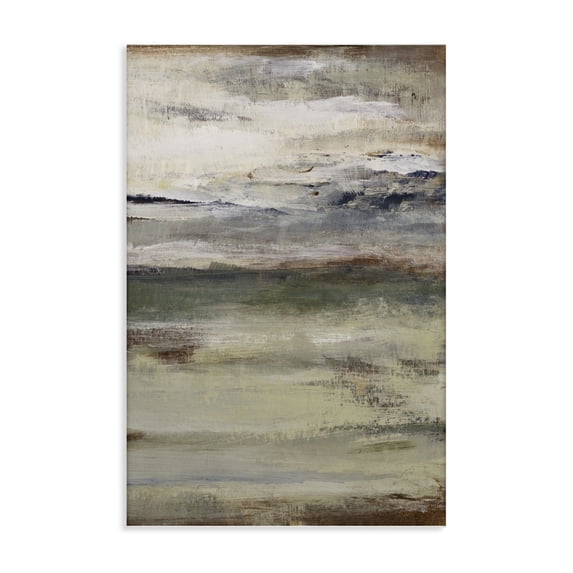 Stupell Industries Contemporary Earthy Abstract Layers Canvas Art, 16 x 24, by Lanie Loreth