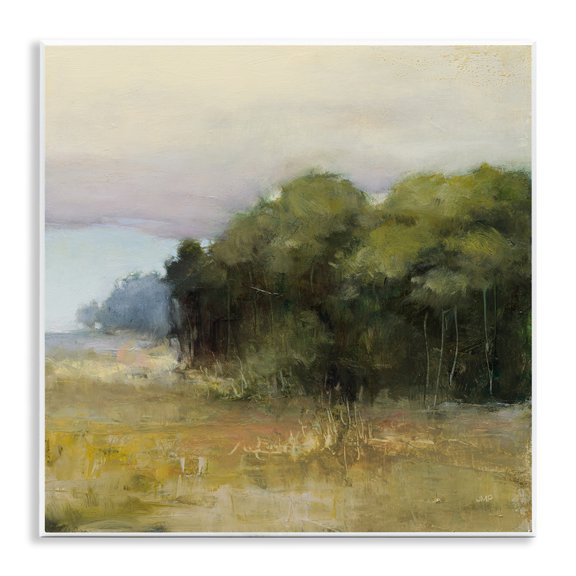 Stupell Industries Contemporary Edge Of Forest Landscape Wall Plaque Art, 12 x 12, by Julia Purinton