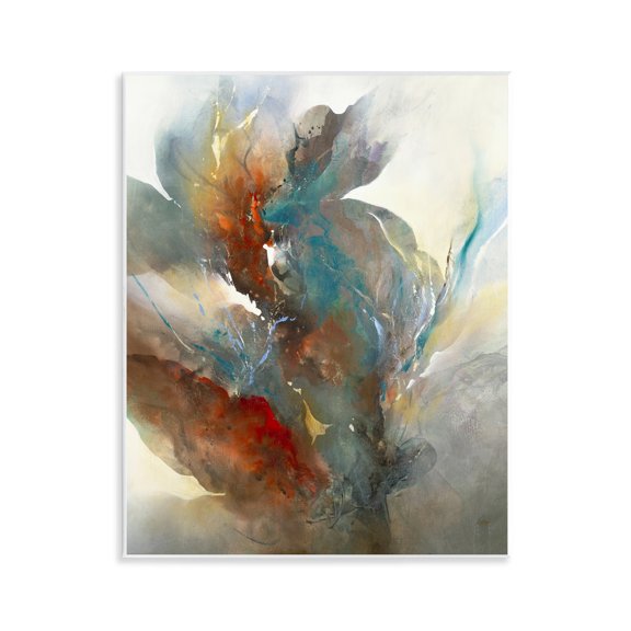 Stupell Industries Contemporary Ethereal Flow Movement Impression Wall Plaque Art, 11 x 14, by K. Nari
