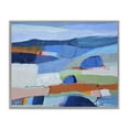 thumbnail image 1 of Stupell Industries Contemporary Expressive Colorfield Landscape Gray Framed Giclee Art, 30 x 24, by Jan Weiss, 1 of 6