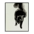 thumbnail image 1 of Stupell Industries Contemporary Fierce Black Cat Black Framed Giclee Art, 11 x 14, by Melissa Wang, 1 of 8