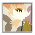 thumbnail image 1 of Stupell Industries Contemporary Floral Shapes Graphic Art Gray Framed Art Print Wall Art, Design by Liz Jardine, 1 of 7