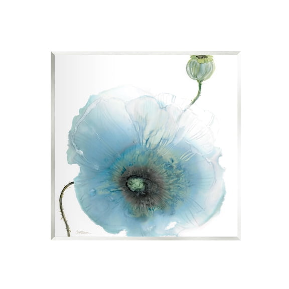 Stupell Industries Contemporary Flower Petal Shape Graphic Art Unframed Art Print Wall Art, Design by Carol Robinson