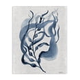 thumbnail image 1 of Stupell Industries Contemporary Fluid Blue Herb Leaf Canvas Art, 24 x 30, by Carol Robinson, 1 of 7