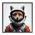 thumbnail image 1 of Stupell Industries Contemporary Fox in Space Suit Black Framed Giclee Art, 12 x 12, by Lazar Studio, 1 of 8