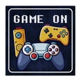 thumbnail image 1 of Stupell Industries Contemporary Game On with Controllers Canvas Art, 17 x 17, by Mollie B., 1 of 7