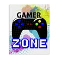 thumbnail image 1 of Stupell Industries Contemporary Gamer Zone & Controller Canvas Art, 36 x 48, by Kim Allen, 1 of 8