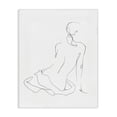 thumbnail image 1 of Stupell Industries Contemporary Gestural Contour Left Canvas Art, 16 x 20, by Ethan Harper, 1 of 7