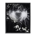 thumbnail image 1 of Stupell Industries Contemporary Glimmering Disco Ball Black Floating Frame Canvas Art, 17 x 21, by Jesse Keith, 1 of 8