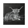 thumbnail image 1 of Stupell Industries Contemporary Highland Cattle Laying Negative Drawing Graphic Art Gallery Wrapped Canvas Print Wall Art, Design by Elizabeth Medley, 1 of 5