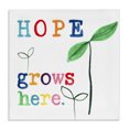 thumbnail image 1 of Stupell Industries Contemporary Hope Grows Here Colorful Canvas Art, 17 x 17, by June Erica Vess, 1 of 7