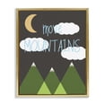thumbnail image 1 of Stupell Industries Contemporary Inspiring Move Mountains Gold Floating Frame Canvas Art, 17 x 21, by SD Graphics Studio, 1 of 7