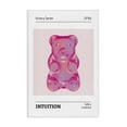 thumbnail image 1 of Stupell Industries Contemporary Intuition Phrase Candy Bear Canvas Art, 24 x 36, by LSR Design Studio, 1 of 7