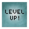 thumbnail image 1 of Stupell Industries Contemporary Level Up Vintage Pixels Canvas Art, 17 x 17, by Yass Naffas Designs, 1 of 8