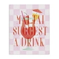 thumbnail image 1 of Stupell Industries Contemporary Mai Tai Suggest A Drink Canvas Art, 16 x 20, by Lil' Rue, 1 of 8
