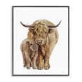 thumbnail image 1 of Stupell Industries Contemporary Minimal Cattle & Calf Black Framed Giclee Art, 11 x 14, by Seven Trees Design, 1 of 8
