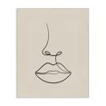 thumbnail image 1 of Stupell Industries Contemporary Minimal Female Face Line Doodle Canvas Art, 24 x 30, by JJ Design House LLC, 1 of 7