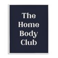 thumbnail image 1 of Stupell Industries Contemporary Minimal Homebody Club White Framed Giclee Art, 24 x 30, by Lil' Rue, 1 of 8