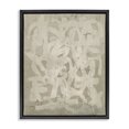 thumbnail image 1 of Stupell Industries Contemporary Neutral Chaotic Pattern Black Floating Frame Canvas Art, 17 x 21, by June Erica Vess, 1 of 8