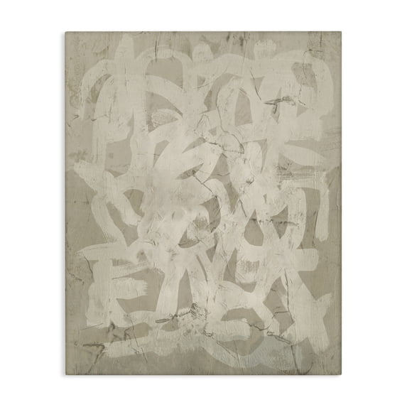 Stupell Industries Contemporary Neutral Chaotic Pattern Canvas Art, 16 x 20, by June Erica Vess