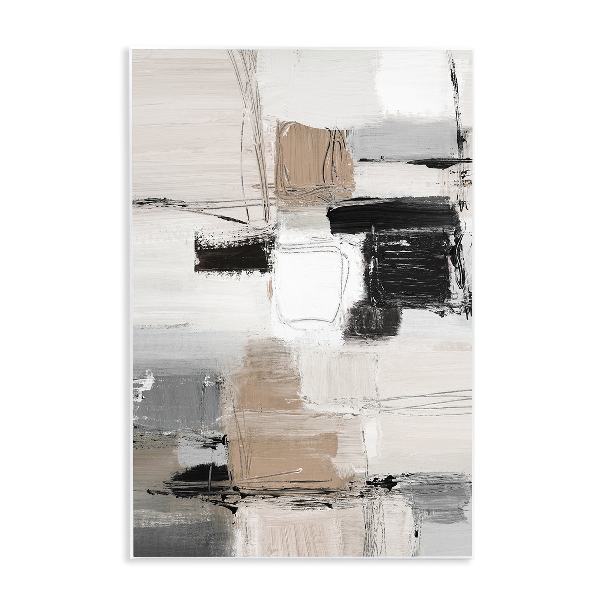 Stupell Industries Contemporary Neutral Variety Wall Plaque Art, design by Lanie Loreth