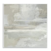 Stupell Industries Contemporary Neutrals Abstract Abstract Painting Unframed Art Print Wall Art, 12 x 12
