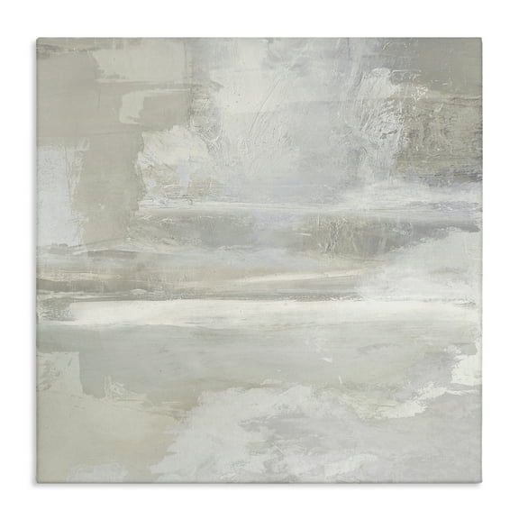Stupell Industries Contemporary Neutrals Abstract Abstract Painting Wrapped Canvas Canvas Art Print Wall Art, 36 x 36