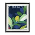 thumbnail image 1 of Stupell Industries Contemporary Night Garden Poster Black Floating Frame Canvas Art, 25 x 31, by June Erica Vess, 1 of 7