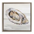 thumbnail image 1 of Stupell Industries Contemporary Oceanic Oyster in Neutrals Brown Floating Frame Canvas Art, 18 x 18, by Svetlana Aleynikova, 1 of 8