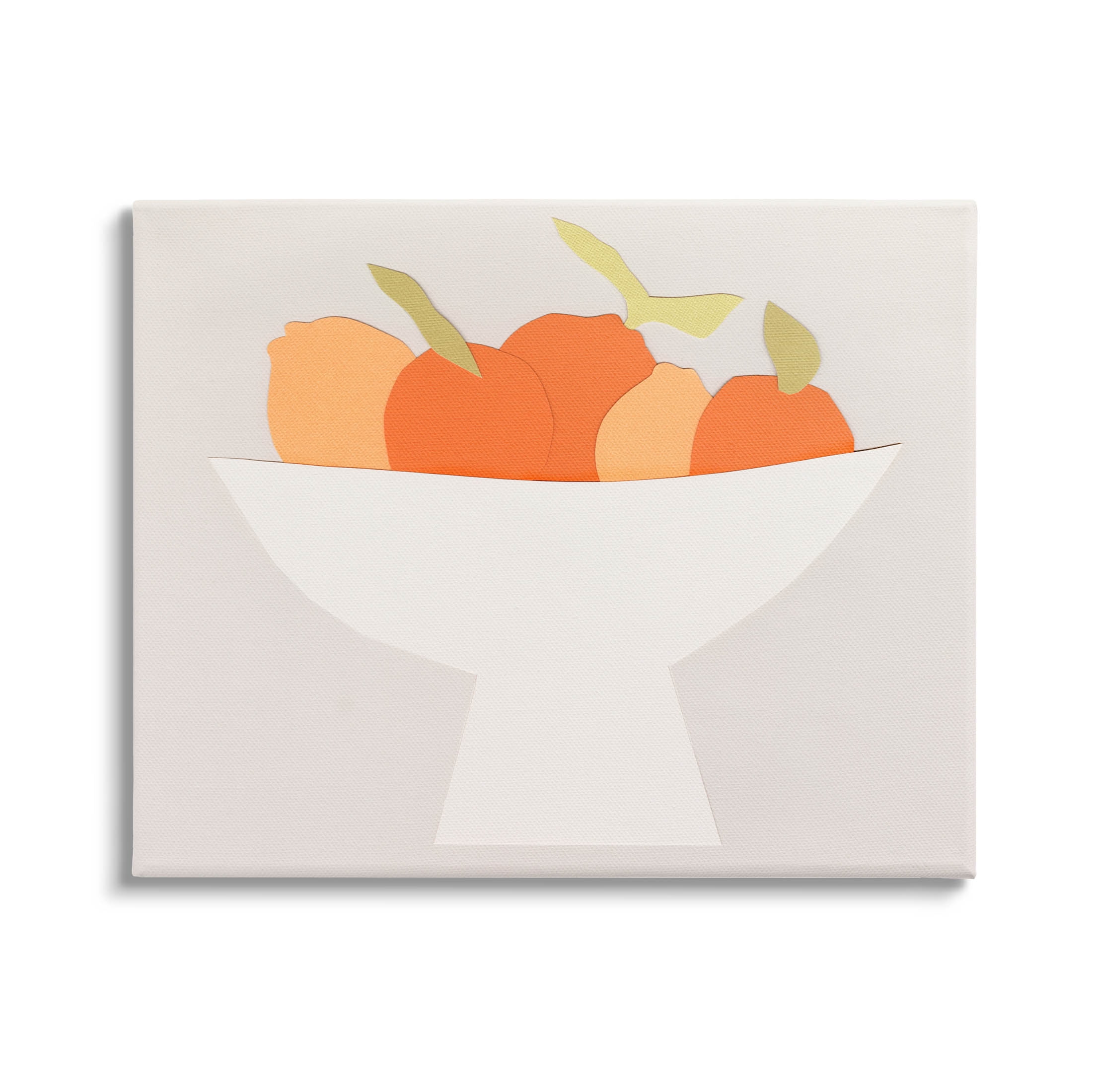 Stupell Industries Contemporary Orange Citrus Fruits Graphic Art Gallery Wrapped Canvas Print Wall Art, Design by Natalie Sizemore