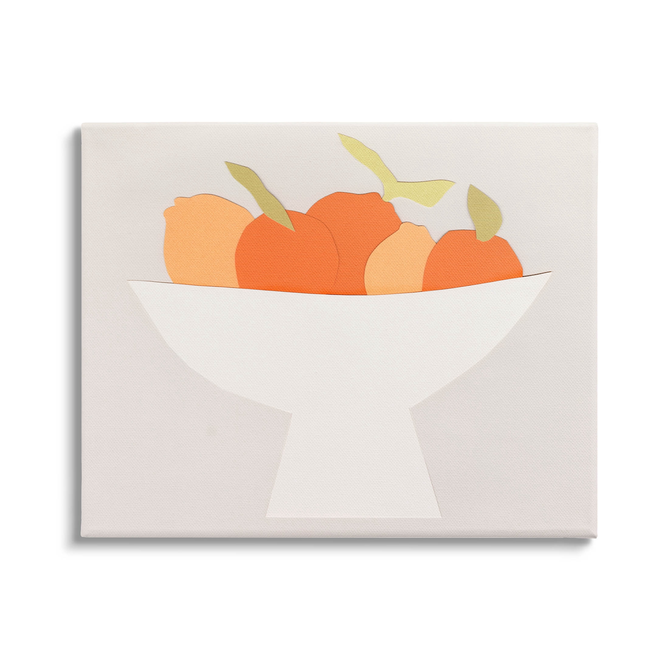 Stupell Industries Contemporary Orange Citrus Fruits Graphic Art Gallery Wrapped Canvas Print Wall Art, Design by Natalie Sizemore
